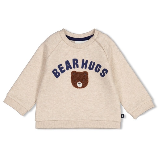 Feetje | Sweater Boys Winter Denims Taupe Melange