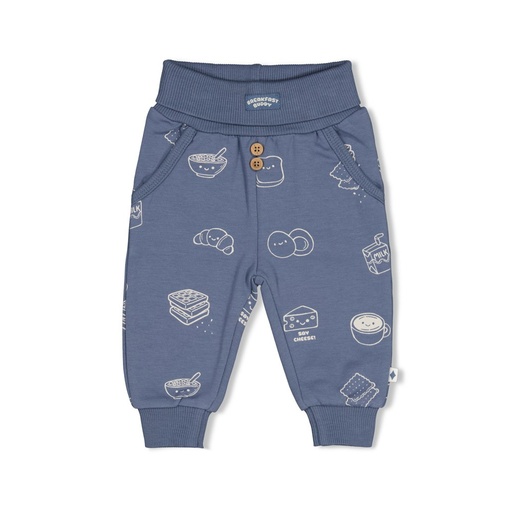 Feetje | Broek Boys Breakfast Buddy Blauw