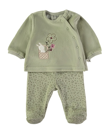 Babybol | Pyjama Khaki 2-delig