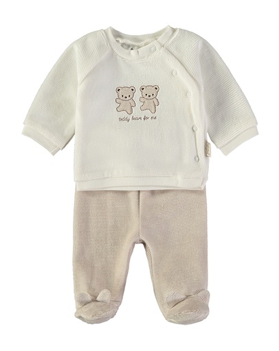 Babybol | Pyjama Off White 2-delig