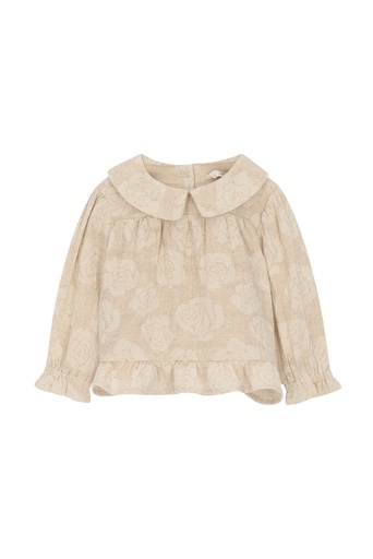 Le Chic | Tuniek Girls Emy Dune Blossoms Zand