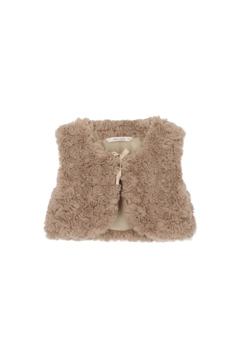 Le Chic | Gilet Girls Elosy Dune Bruin