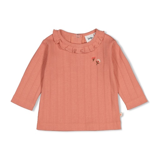 Feetje | T-shirt Girls Forest Garden Longsleeve Roze