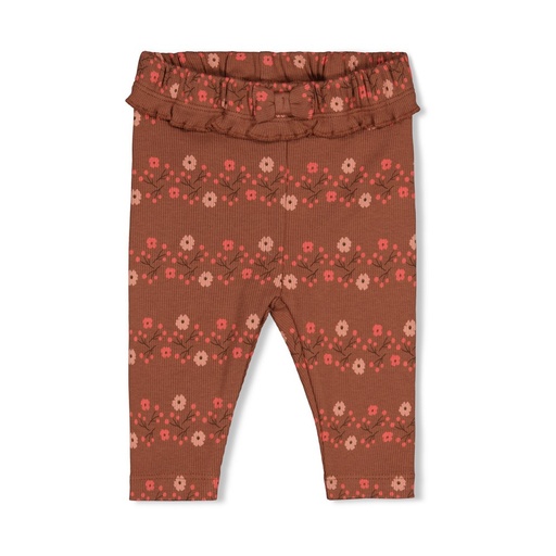 Feetje | Legging Girls Forest Garden Bruin