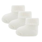[590479] Ewers | Kousen Newborn Ringel met Omslag Latte One Size 3-pack