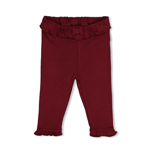 Feetje | Legging Girls My Little Love Bordeaux