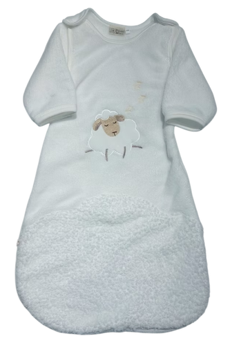 [590542] Picco Mini | Slaapzak Schaap Off White 6-18M