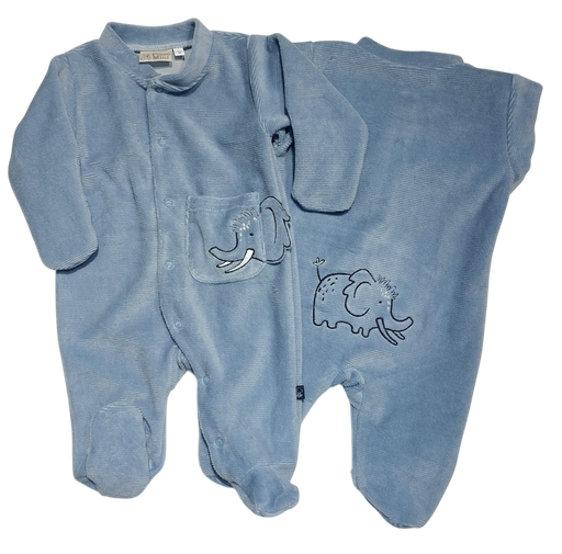 Picco Mini | Pyjama Mamoet Faded Denim