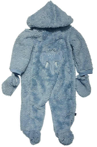 Picco Mini | Skipak met Wanten Mamoet Faded Denim