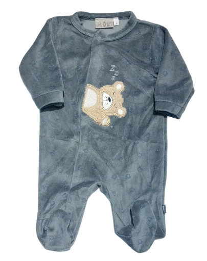 Picco Mini | Pyjama Beer Lead Blauw