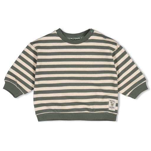 Feetje | Sweater Boys Wiggle and Waddle Groen