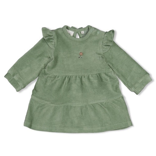 Feetje | Jurk Girls Lucky Bloombird Jade Groen
