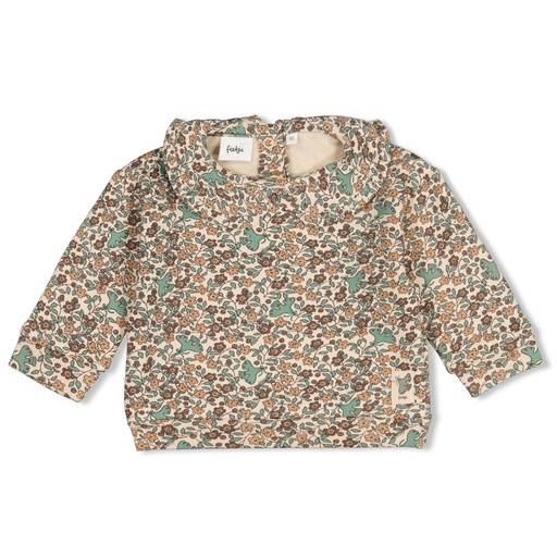 Feetje | Sweater Girls Lucky Bloombird Off White