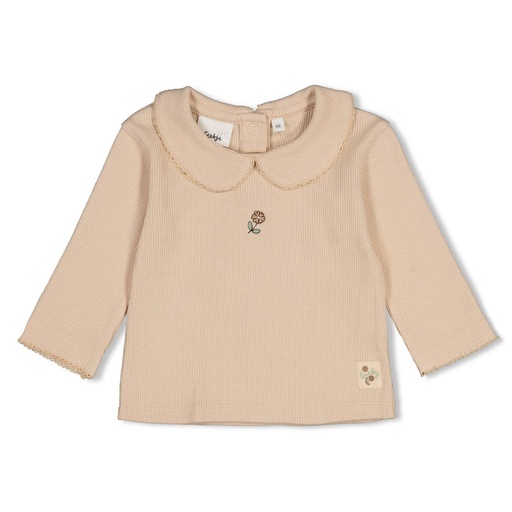 Feetje | T-shirt Girls Lucky Bloombird Longsleeve Off White
