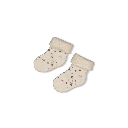 Feetje | Kousen Uni The Cuddle Company Off White Melange