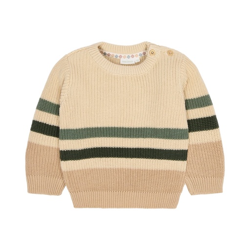 Little Dutch | Pull Boys Safari Friends Warm Taupe