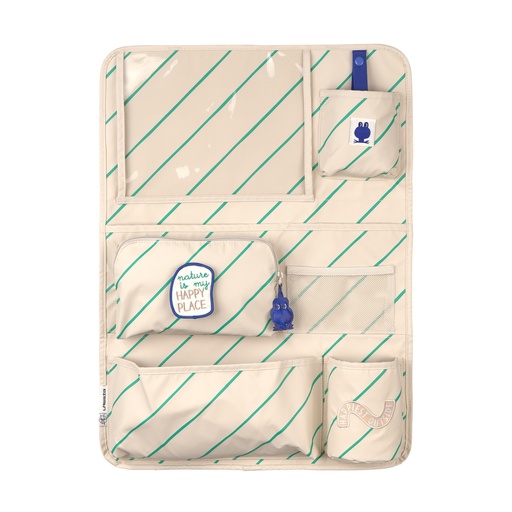 [591408] Laessig | Organiser vr Auto Happy Trails Frog 44x3x60cm