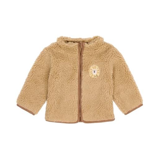 Little Dutch | Jas Boys Safari Friends Warm Taupe