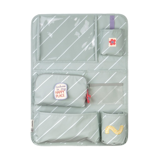 [591413] Laessig | Organiser vr Auto Happy Trails Flower 44x3x60cm