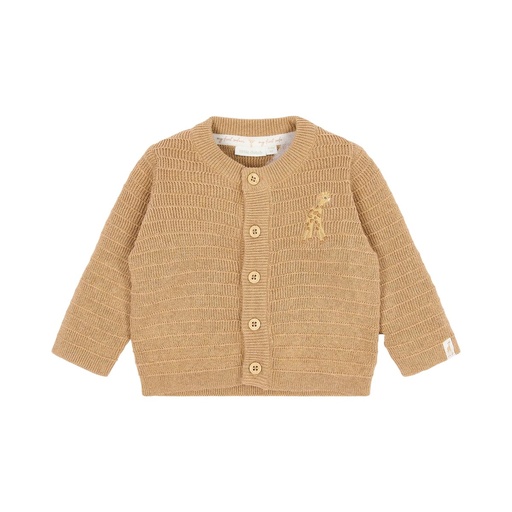 Little Dutch | Vest Uni Safari Friends Soft Tan