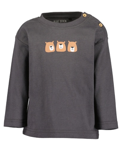 Blue Seven | T-shirt Boys Longsleeve Anthracite