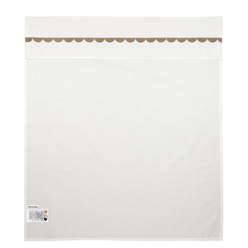 [592051] Meyco | Laken Arc Geborduurd Taupe Bruin 75x100cm 