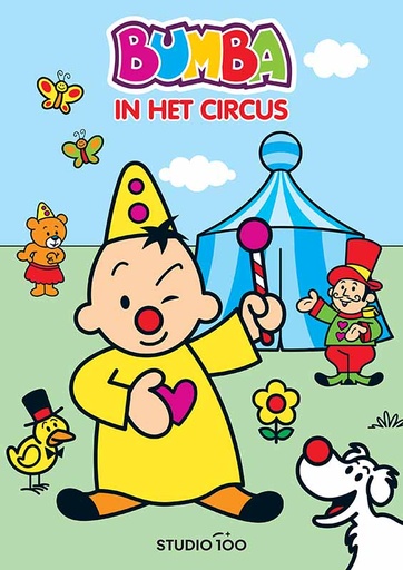[592115] Bumba | Boek "In het circus" Karton