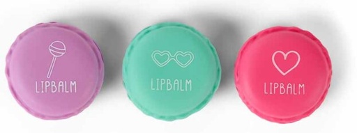[592122] Create It! | Make-up Macaron Lip Balm 3-pack