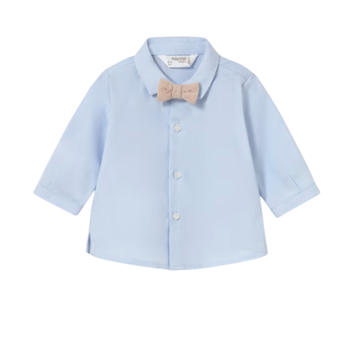 Mayoral | Hemd Boys with Bow Tie Sky Blue