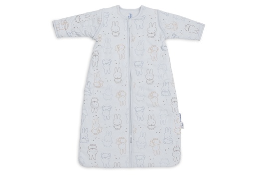 [592318] Jollein | Slaapzak Miffy Moments Cloudy Blue met Afritsbare Mouwen Blauw 90cm 