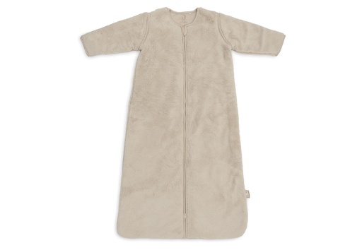 [592319] Jollein | Slaapzak Fluffy Sand met Afritsbare Mouwen Zand 90cm 