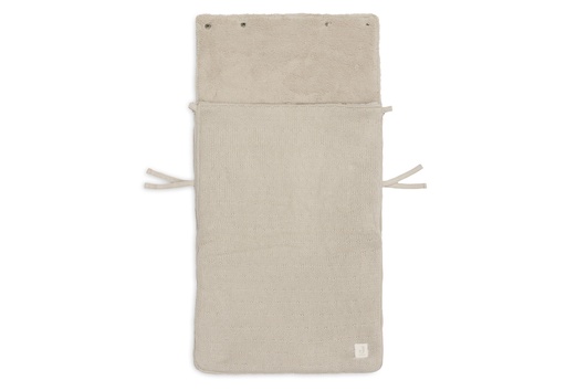 [592368] Jollein | Voetenzak Groep 0+ 3/5punts Gordel Sprinkle Knit Sand Zand