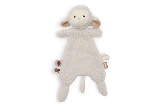 [592402] Jollein | Fopspeendoekje Sheep Sonny Wit