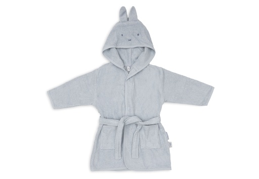 [592444] Jollein | Badjas Miffy Cloudy Blue Badstof Blauw 1-2Y