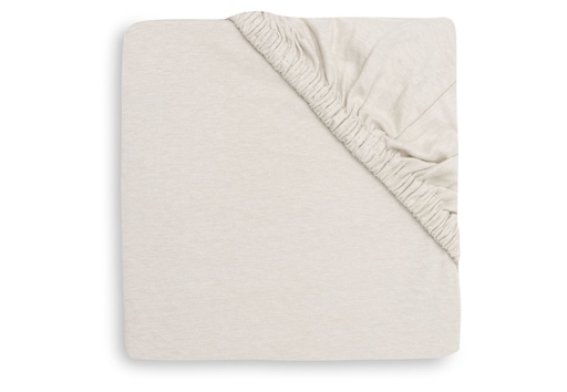 [592557] Jollein | Hoeslaken Sand Jersey Zand 70/75x140/150cm