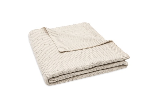 [592579] Jollein | Deken Ledikant Sand Sprinkle Knit Zand 100x150cm 