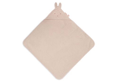 [592605] Jollein | Badcape Miffy Silk Rose Badstof Roze75x75cm 