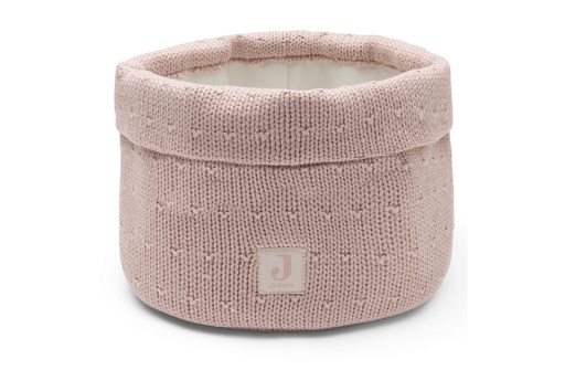 [592650] Jollein | Verzorgingsmand Sprinkle Knit Silk Rose Roze