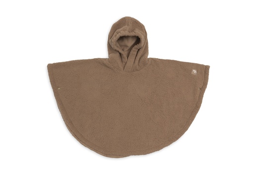 [592664] Jollein | Poncho Teddy Fleece Dark Hazel Bruin