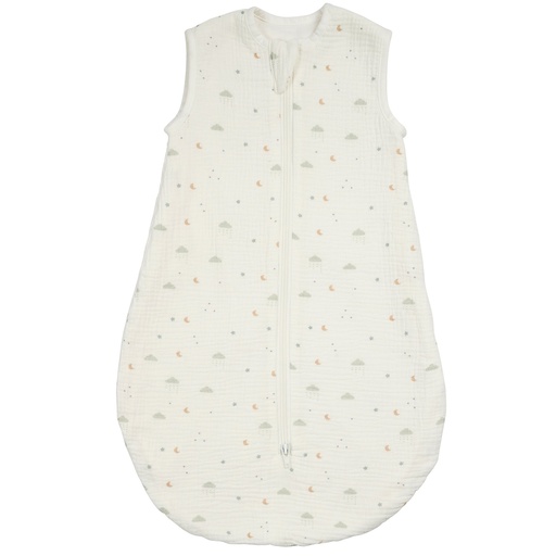 [592674] Nattou | Slaapzak Loulou Tetra Katoen 0.5TOG Ecru 60cm 