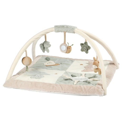 [592687] Nattou | Speeltapijt met Speelboog Loulou 80x80cm +0m