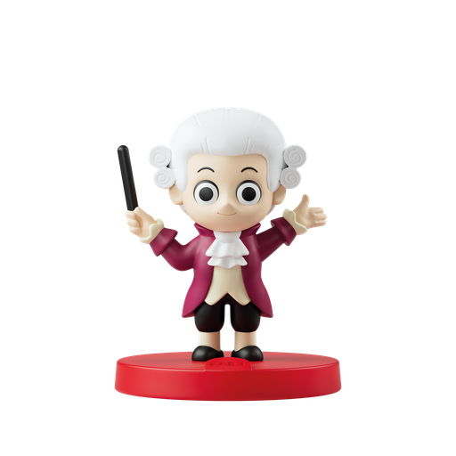 [593079] Faba | Educatief Speelgoed Luisterfiguur Mozart 