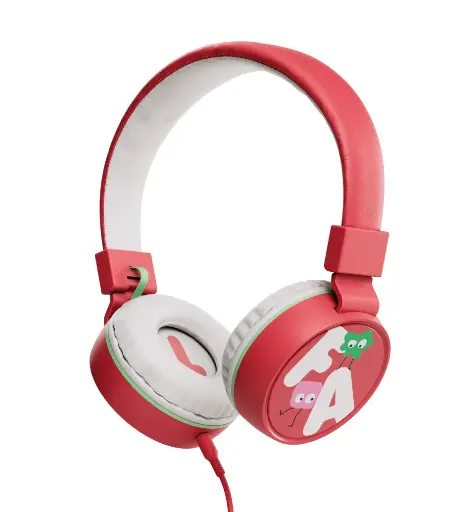 [593108] Faba | Hoofdtelefoon met Draad Tumtum Rood 