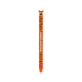 [593220] Legami | Balpen Tiger Uitwisbare Pen Oranje Inkt