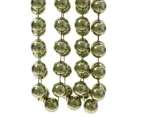 [593391] Decoris | Slinger Kralenketting XXL Polystyreen Rosemarijn Ø2cm x270cm