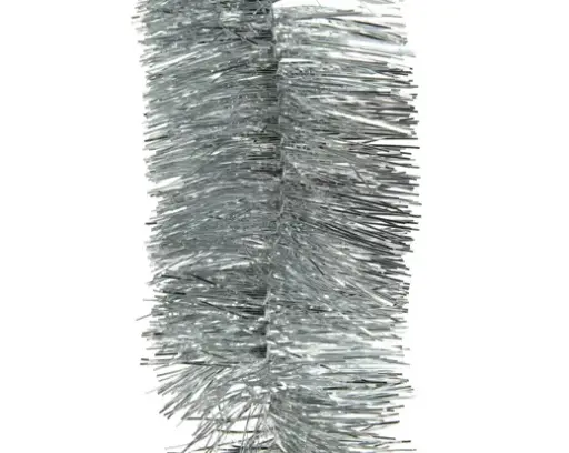 [593441] Decoris | Slinger Guirlande Pet Lametta Zilver Ø7x270cm