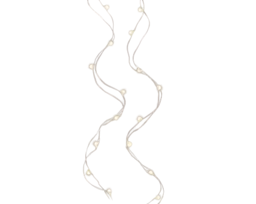 [593516] Lumineo | Verlichting Micro Led Stringlights Warm Wit 195cm