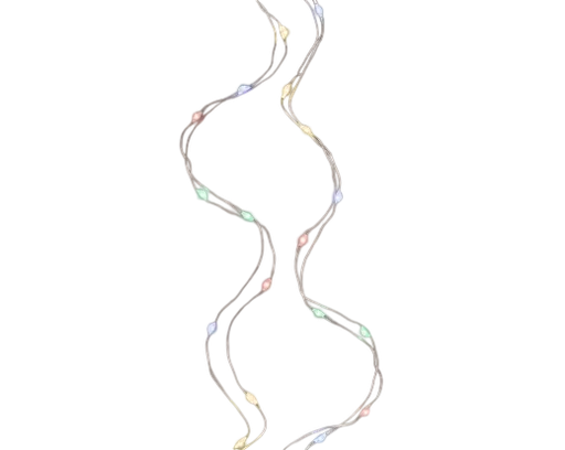 [593522] Lumineo | Verlichting Micro Led Stringlights Multicolor 495cm