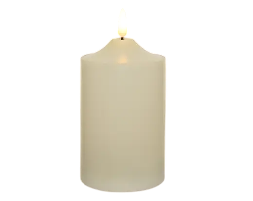 [593579] Lumineo | Kaars Led Kerkkaars Ø7,5x17cm