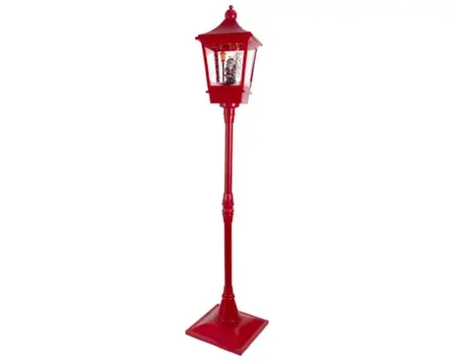 [593581] Lumineo | Beeld met Verlichting Lantaarn Ø37,5x185cm